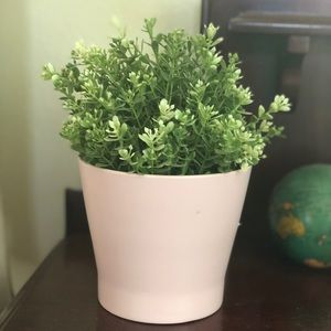 IKEA room decor fake plant